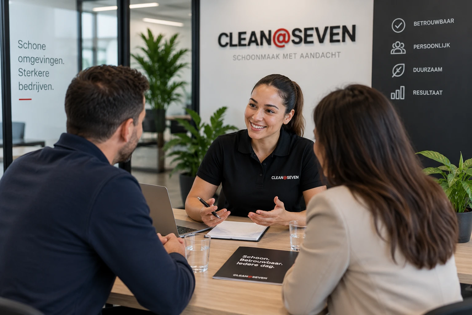 Kennismakingsgesprek met Clean at 7